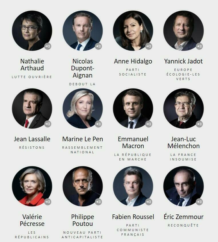 Prancis Membatasi Bidang Kepresidenan Menjadi 12 Kandidat
